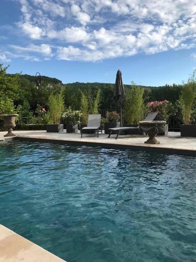 Les Appartements D Artiste De La Villa Du 15 - Restaurant La Maison - Piscine Chauffee Les Eyzies Buitenkant foto